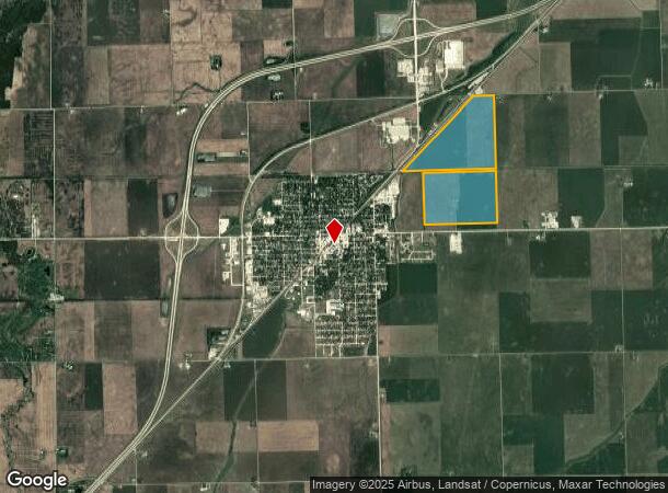  E 3200 N Rd, Dwight, IL Parcel Map