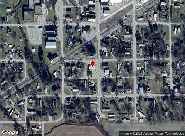 148 S Perry St, Medora, IN Parcel Map