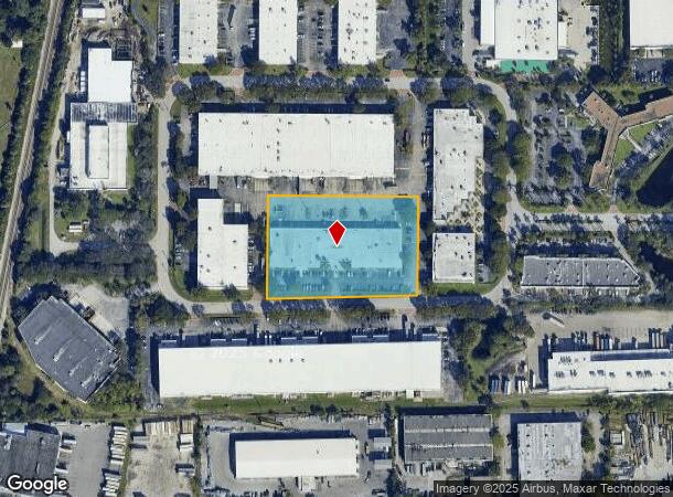 1485 Sw 6Th Ct, Pompano Beach, FL Parcel Map