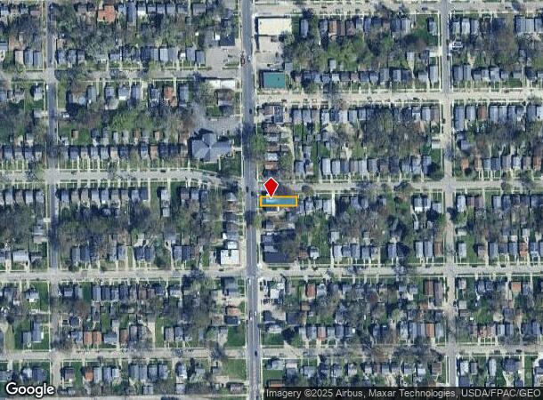  3522 Upton Ave, Toledo, OH Parcel Map