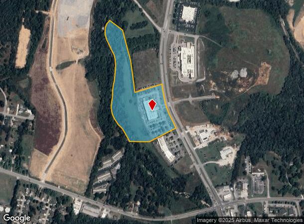 1050 N James M Campbell Blvd, Columbia, TN Parcel Map