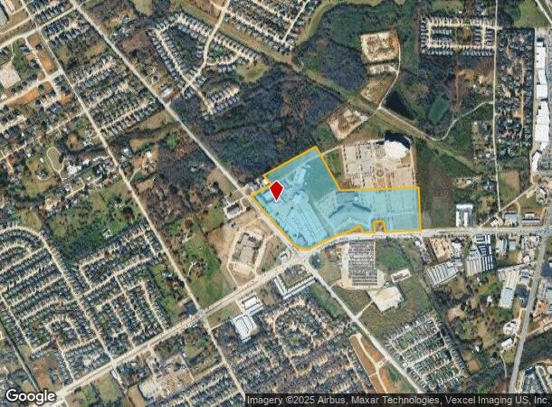  1920 N Main St, Mansfield, TX Parcel Map