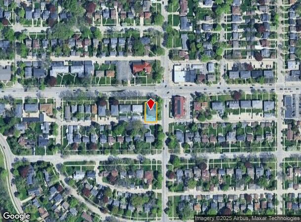  2281 N Swan Blvd, Milwaukee, WI Parcel Map