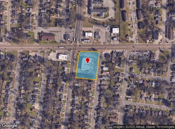 2471 Jackson Ave, Memphis, TN Parcel Map