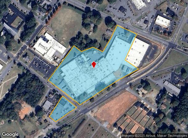  214 Conover Blvd E, Conover, NC Parcel Map