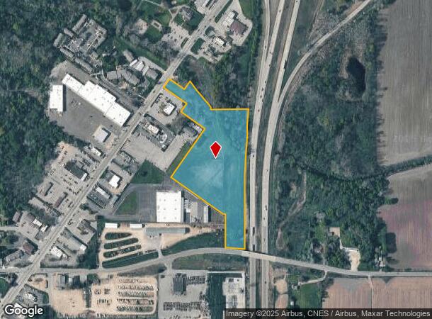 Lansing St, Charlotte, MI Parcel Map