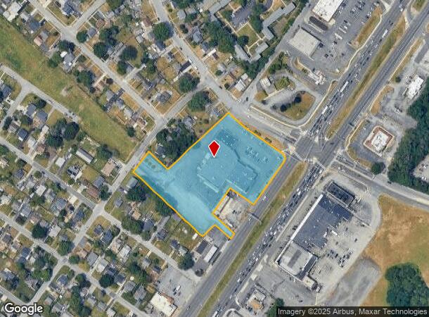 1403 N Dupont Hwy, New Castle, DE Parcel Map