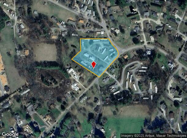  1837 Old Clyde Rd, Clyde, NC Parcel Map