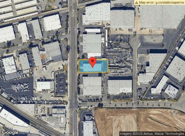  1600 S State College Blvd, Anaheim, CA Parcel Map