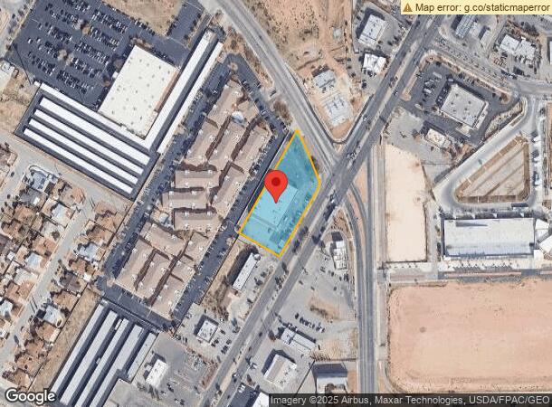  9345 Dyer St, El Paso, TX Parcel Map