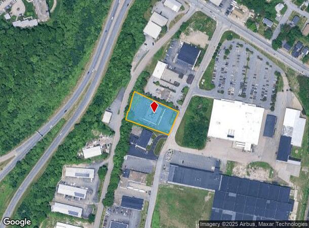  51 Pullman St, Worcester, MA Parcel Map