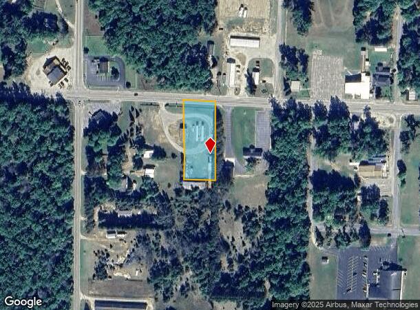  5899 W 10 1/2 Mile Rd, Irons, MI Parcel Map