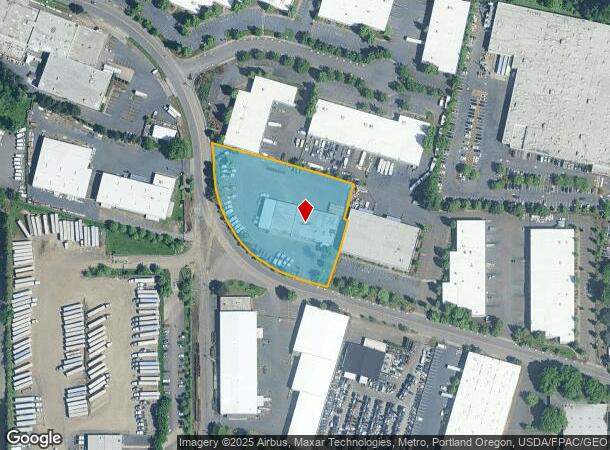  13101 Ne Whitaker Way, Portland, OR Parcel Map