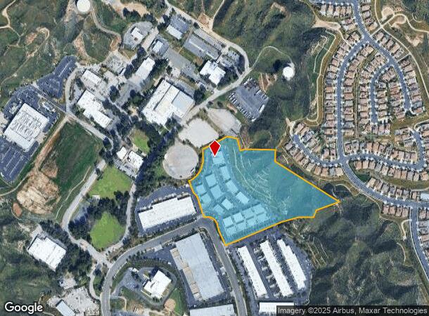  28546 Constellation Rd, Valencia, CA Parcel Map