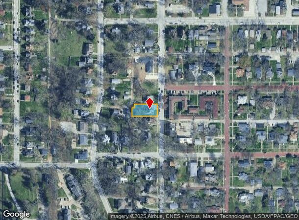  1012 Bridge Ave, Davenport, IA Parcel Map