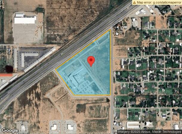  7509 Marsha Sharp Fwy, Lubbock, TX Parcel Map