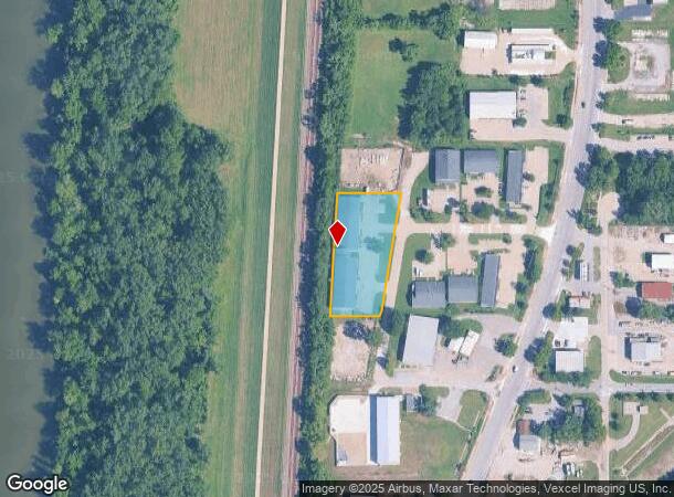  921 N 1St St, Lawrence, KS Parcel Map