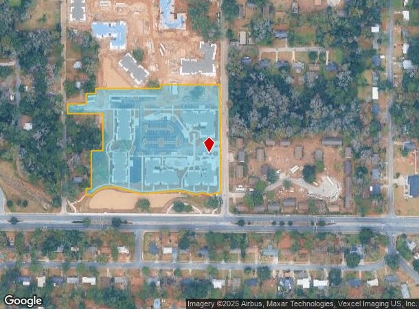 2712 Country Club Dr, Tallahassee, FL Parcel Map