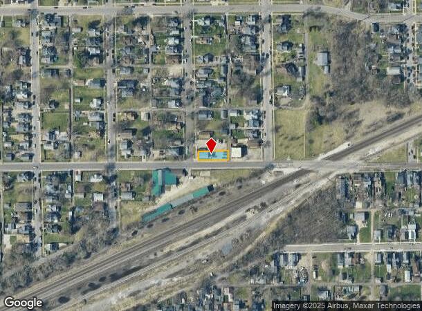  618 Pulaski St, South Bend, IN Parcel Map