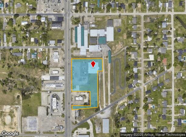  1616 Sampson St, Westlake, LA Parcel Map