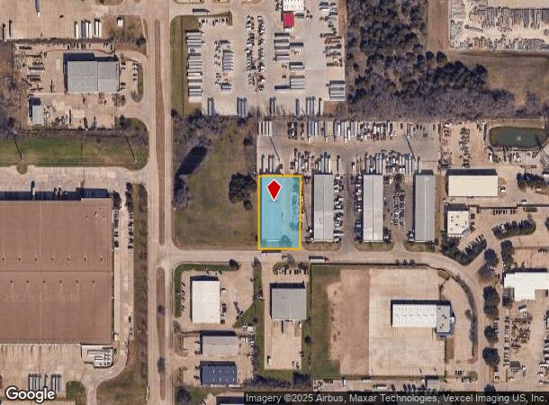  1820 High Prairie Rd, Grand Prairie, TX Parcel Map