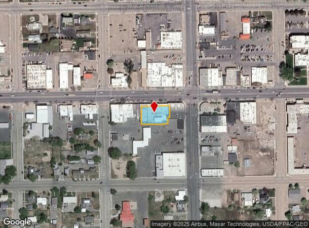  25 W Main St, Vernal, UT Parcel Map