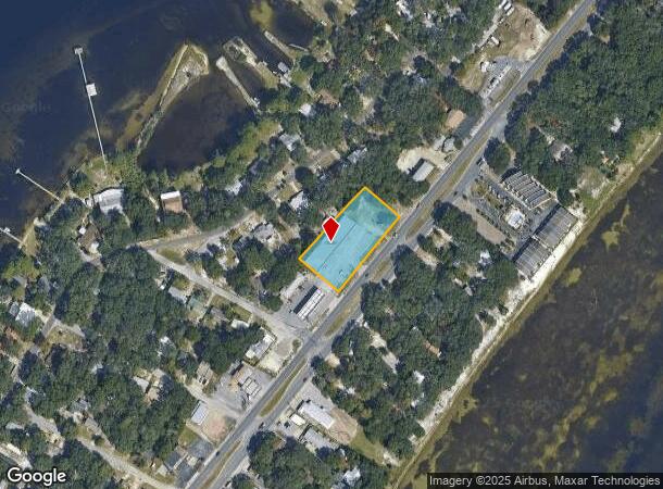  6128 E Highway 98, Panama City, FL Parcel Map