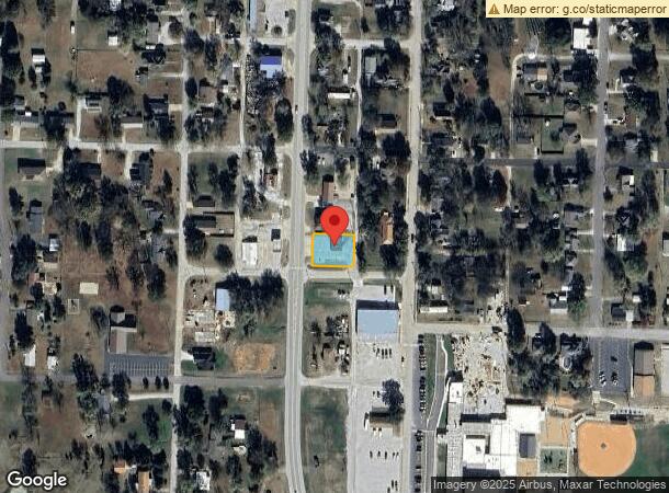  307 S Washington St, Diamond, MO Parcel Map