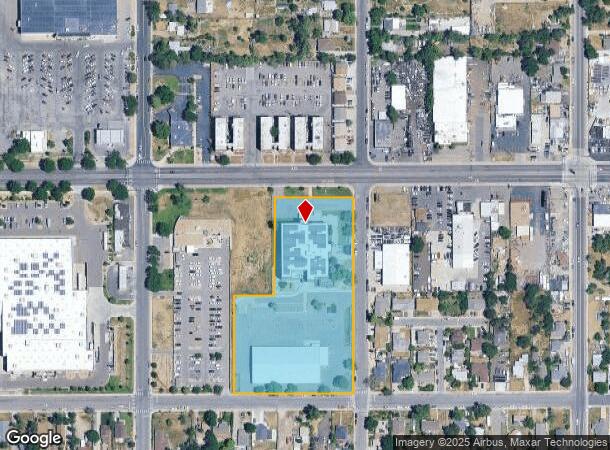 2626 W Evans Ave, Denver, CO Parcel Map