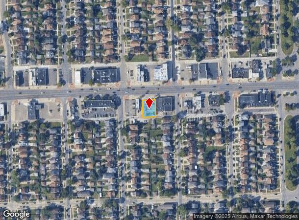 13127 W Warren Ave, Dearborn, MI Parcel Map