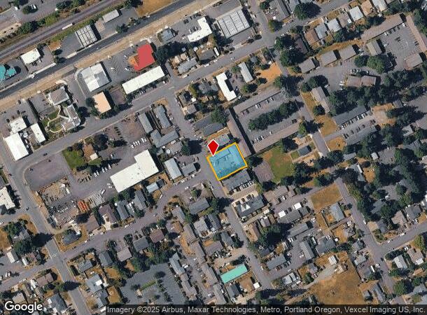 272 S Knott St, Canby, OR Parcel Map