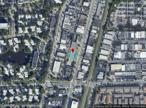 525 S Dixie Hwy E, Pompano Beach, FL Parcel Map