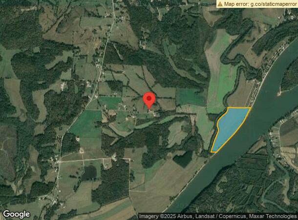  645 Martin Landing Rd, Bath Springs, TN Parcel Map