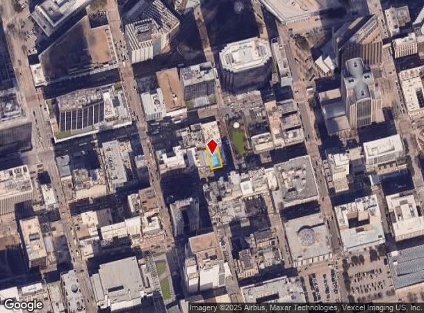  1521 Main St, Dallas, TX Parcel Map