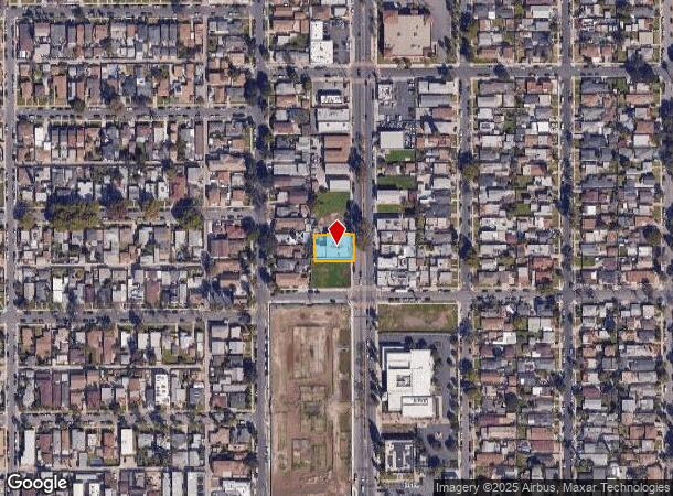  5917 Atlantic Ave, Long Beach, CA Parcel Map