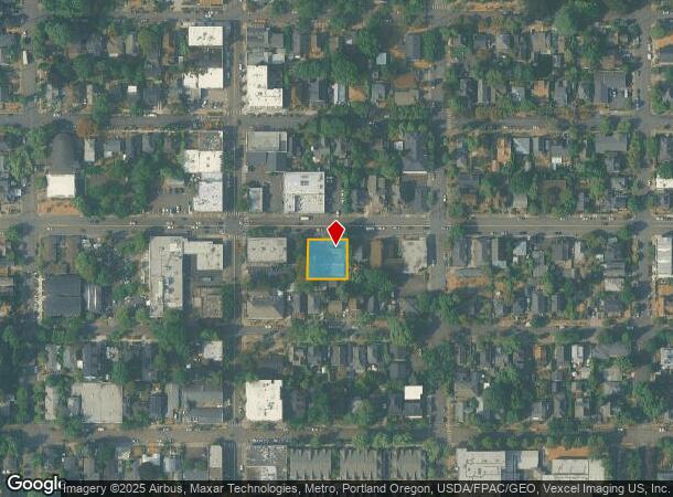  1330 Se Tacoma St, Portland, OR Parcel Map