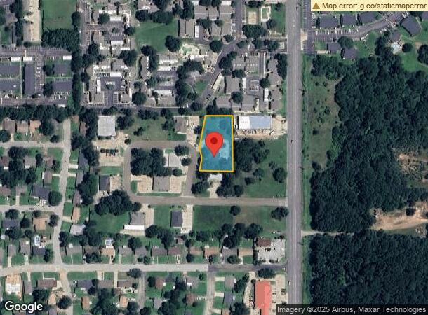  1522 Colony Cir, Longview, TX Parcel Map