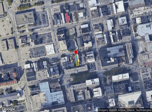 125 W 9Th St, Cincinnati, OH Parcel Map