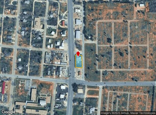  1042 Cottonwood St, Abilene, TX Parcel Map