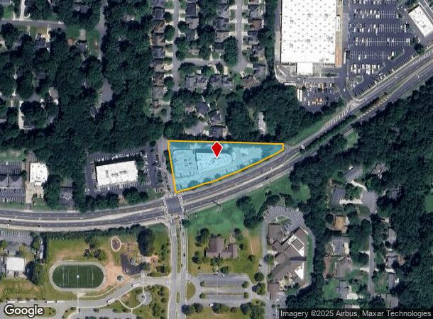  3939 Roswell Rd, Marietta, GA Parcel Map