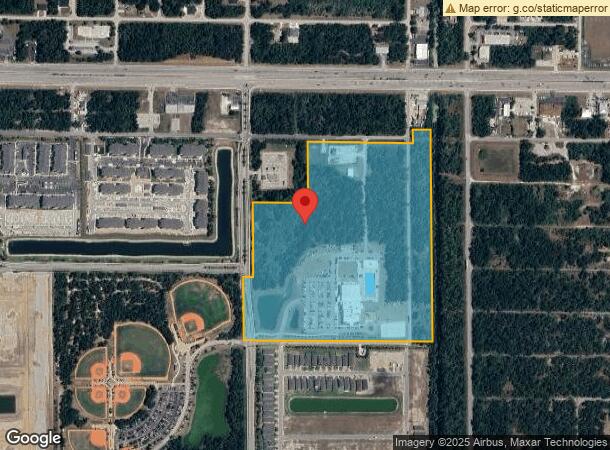  1120 Centennial Blvd, Port Charlotte, FL Parcel Map