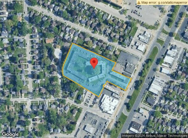  22101 Gratiot Ave, Eastpointe, MI Parcel Map