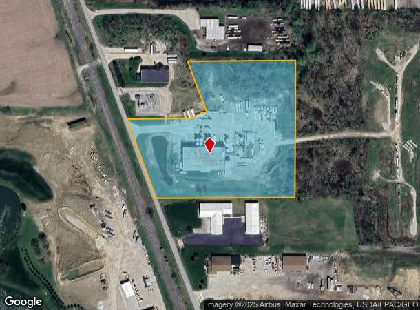 320 Ryan Rd, Seville, OH Parcel Map