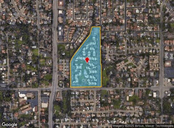  7955 Sunset Ave, Fair Oaks, CA Parcel Map