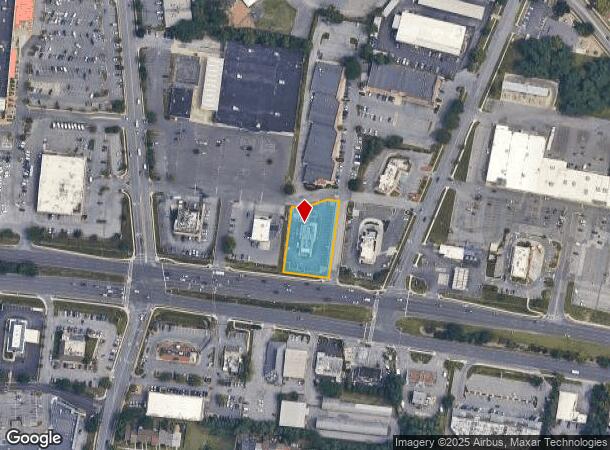  1203 W Patrick St, Frederick, MD Parcel Map