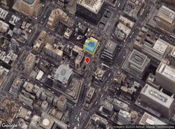  1613 Broadway, New York, NY Parcel Map