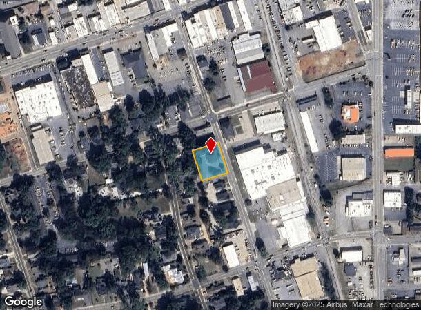  207 S Erwin St, Cartersville, GA Parcel Map