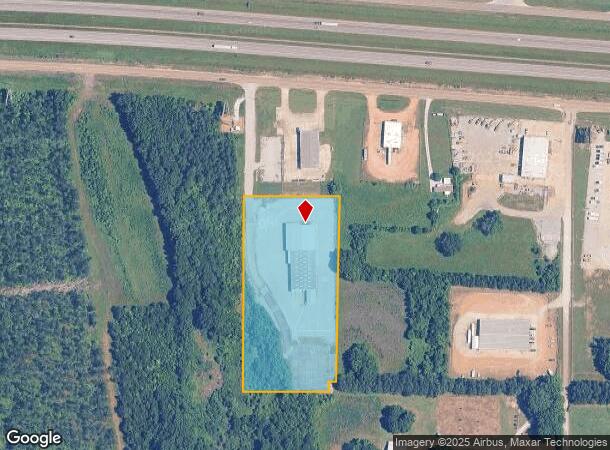  4925 S Frontage Rd, Columbus, MS Parcel Map