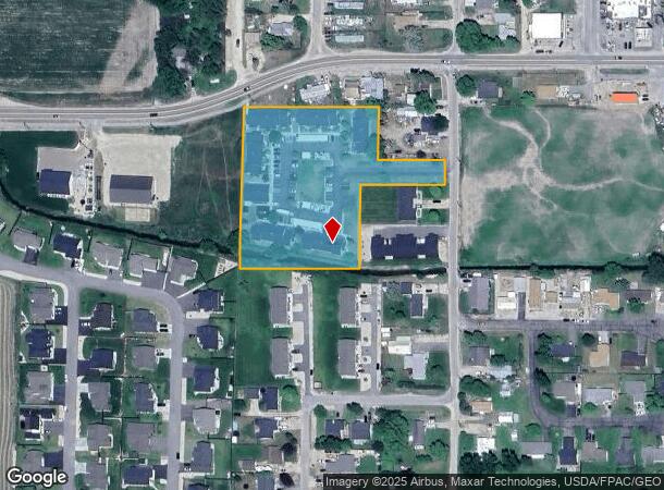 302 Courtyard Cir, Corvallis, MT Parcel Map