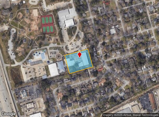 1203 Candy Cane Ln, Conroe, TX Parcel Map